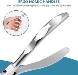 Cortacutículas Quirúrgico de Acero de Alta Calidad, Alicates de Acero Inoxidable Grueso para Uñas, Cortauñas Curvo para Bebés y Adultos con Uñas Encarnadas - Product Image 4