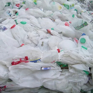 ขวดพลาสติก HDPE, เครื่องจ่ายพลาสติก ฯลฯ  แบบคละสี  แบบมัดเป็นก้อน - ขยะพลาสติกสำหรับรีไซเคิล - Product Image 1