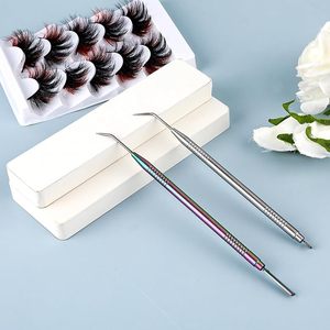 <b>Eyelash</b> Extension Lifting Tool Stainless Steel <b>Eyelash</b> <b>Separator</b> Comb Pointed Lash Lift Tool <b>Eyelash</b> for <b>Eyelash</b> Perming - Product Image 5