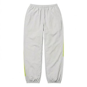 High Selling Custom Logo Green White Men's Nylon <b>Wind</b> <b>Breaker</b> Trousers Sets For Summer Vintage Wear Men Sets Streetwear Jackets - Product Image 5