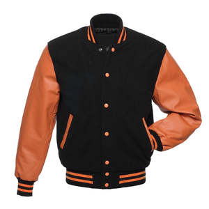 Personnalisez votre propre veste varsity en toile coupe-vent à capuche pour homme avec logo sur le devant, nouvelle arrivée, vente en gros - Product Image 6