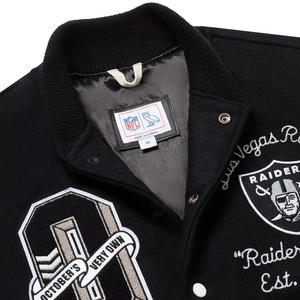 Fabricant de vestes universitaires, veste pull universitaire personnalisée, maillot de football pour hommes, veste de baseball vierge pour hommes en gros - Product Image 3