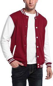 Blouson universitaire moderne brodé pour homme, style Letterman en mélange de laine, streetwear haut de gamme, vêtement d'équipe - Product Image 5