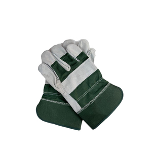<b>Long</b> Cuff Genuine Leather Safety <b>Gloves</b> | Anti-Vibration Heat Resistant Industrial Work <b>Gloves</b> | OEM Wholesale Pakistan - Product Image 1