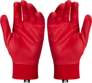 Gants de frappeur de baseball personnalisables en gros, 100 % cuir véritable, doigts entiers, confortables, durables, adhérence professionnelle, antidérapants, fermeture auto-agrippante - Product Image 2
