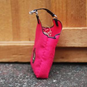 Bolsa de Heno Rosa Pequeña con un Orificio, Nuevo Producto Ecuestre para Alimentar Caballos, Bolsa de Heno Resistente para Alimentar Caballos - Product Image 2