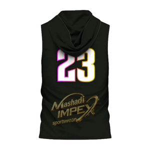 Maillot de basket sans manches à capuche Mashadi IMPEX Miami Immortals, impression sublimée, numéro 23, unisexe, vêtements de sport pour adultes - Product Image 2