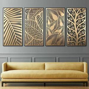 Stylish Handmade Metal Wall Art Panel For Living <b>Room</b> Wall Decoration Contemporary Iron Sculpture - Product Image 3