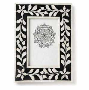Wholesale Best Grade Decorative Handmade Bone Inlay Photo <b>Frame</b> with Glossy Finish and Unique Pattern <b>for</b> Stylish Home Decor Use - Product Image 4