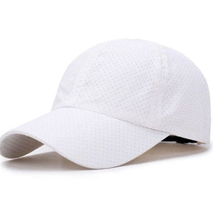 Casquette de baseball unisexe Econex Sports à 6 panneaux en sergé et maille, respirante, réglable, couleur unie, sportive, décontractée, 100 % polyester - Product Image 3