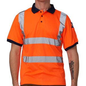 เสื้อโปโลนิรภัยสะท้อนแสงประสิทธิภาพสูงสำหรับงานโรงงาน - Product Image 2