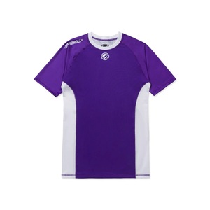OEM Soft Fabric Custom Logo Short Sleeve Breathable Quick Dry Eco-Friendly <b>Compression</b> Unisex Adult BJJ Rash Guard - Product Image 3