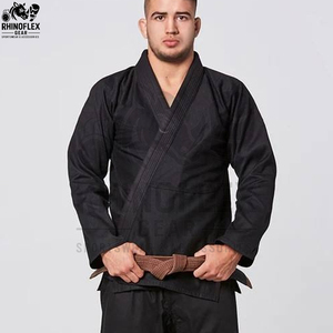 Tenue de sport de Jiu-Jitsu Brésilien en coton à faible grammage avec broderie personnalisée et tissage perlé, tailles jeunes enfants, vêtements d'arts martiaux et de judo - OEM - Product Image 6