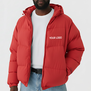 Chaqueta Acolchada para Hombre, 100% Poliéster, Tejido de Alta Densidad 300T, Aislamiento Térmico, Ropa de Calle de Invierno, Estilo Americano y Europeo - Product Image 5