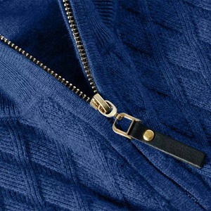 Sweat-shirt à demi-zip oversize en molleton 100 % coton pour homme, style streetwear personnalisé, idéal pour l'hiver - Product Image 6