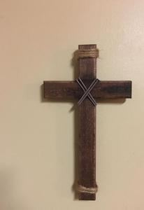 <b>Rustic</b> <b>Wooden</b> Cross Wall Decor - Product Image 5