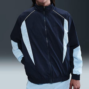 Chaqueta Cortavientos Deportiva para Hombre, Diseño Personalizado, Talla Grande, Chaqueta Impermeable de Poliéster Suave - Product Image 5