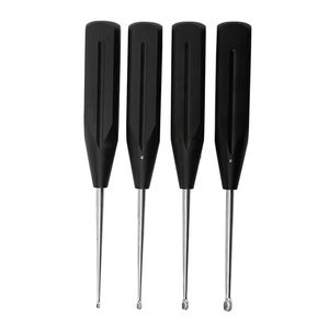 Cureta manual ergonómica de Brun, forma redonda, instrumento quirúrgico ortopédico y dental de acero inoxidable premium de Grip Surgical - Product Image 5