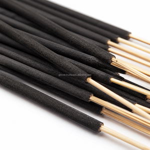 Bâtons d'encens noirs bruts de 12 pouces, charbon de bois Agarbatti, emballage en vrac, logo personnalisé, usine du Tamil Nadu, prix de gros, prière - Product Image 4