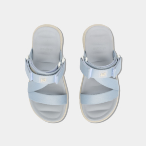 Sandalias Casuales de Mujer con Tiras Cruzadas, Color Azul Cielo, con Correa de Talón Giratoria, Ligeras, de Secado Rápido, Punta Abierta, Cierre de Velcro, para Todas las Temporadas - Product Image 6