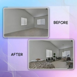 Servicio de Maquetación Virtual Más Vendido para Viviendas y Propiedades Comerciales con Diseño Moderno y Espacialidad Precisa Disponible para la Venta - Product Image 3