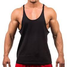 Camiseta Deportiva sin Mangas para Hombre, 100% Algodón Peinado Anillado, Multicolor, Tejido Acanalado Transpirable - Fabricante - Product Image 3