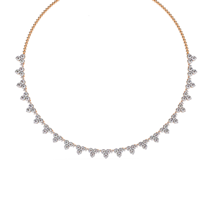 Collier chaîne à billes de luxe entièrement serti de moissanite VVS, chaîne tennis hip-hop, pour hommes et femmes, bijou de cou en diamant synthétique de qualité supérieure - Product Image 3
