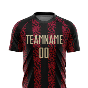 Camiseta de Fútbol Personalizada de Alta Calidad para Adultos, Poliéster, Personalizable, OEM, Ropa Deportiva para Exteriores, Transpirable, de Secado Rápido - Product Image 4