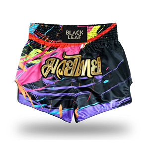 Pantalones Cortos Personalizados para Boxeo Muay Thai, Transpirables, de Satén, para Luchadores, Fabricante OEM con Personalización de Logotipo y Etiqueta - Product Image 1