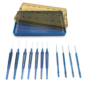 Instruments ophtalmiques de haute qualité pour la rétine vitréo, forceps et crochets pour la rétine, ensemble d'instruments chirurgicaux - Product Image 1