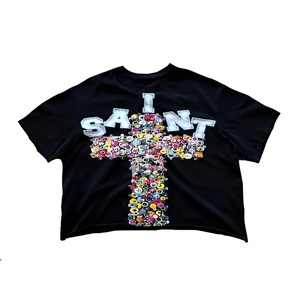 เสื้อยืดผ้าฝ้ายเนื้อนุ่มระบายอากาศได้ดีสำหรับผู้ชายเสื้อยืดผ้าฝ้ายธรรมดาระบายอากาศได้ดี - Product Image 2
