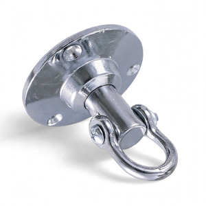 Acero Inoxidable Premium 360 °   Soporte Giratorio de Techo con Rodamientos de Bolas para Saco de Boxeo, Hamaca, Silla, Columpio de Yoga, Capacidad de 200 LB - Product Image 4