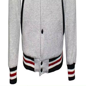 แจ็คเก็ตวาร์ซิตี้ผู้ชายขายดี คอตั้ง กันลม ระบายอากาศได้ดี แจ็คเก็ตลำลองสำหรับฤดูหนาว มีไซส์สั่งทำ ขายส่ง - Product Image 5