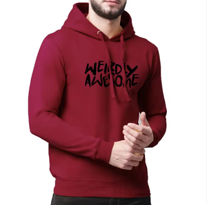 Sweat-shirt à capuche décontracté avec logo personnalisé pour homme, respirant / adapté pour l'hiver - Product Image 1