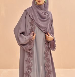 Best New Wholesale Kaftan Abaya Handmade Turkish Floor Length Long Sleeve Soft Breathable Fabric Loose Fit Casual Party Wear - Product Image 1