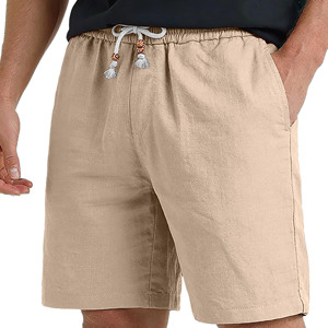Pantalones cortos casuales personalizados para hombre, pantalones cortos deportivos para correr, pantalones deportivos de verano con cordón y bolsillos laterales para hombre - Product Image 3