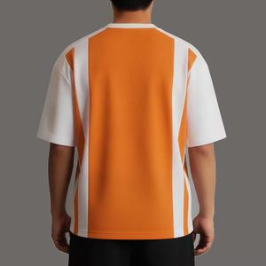Best Quality Customized Color Men Drop Shoulder O-Neck Short Sleeve T-Shirt 100% Cotton Breathable Available All Sizes - Product Image 5