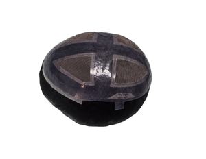 Perruque et toupet pour homme en cheveux indiens Remy de Taz Hair BD avec dentelle frontale Deep Wave et Water Wave, légers et écologiques - Product Image 1