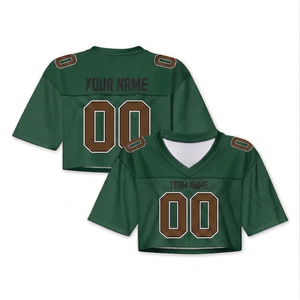 Maillot de football pour femmes avec logo personnalisé, sublimation, coupe courte, séchage rapide, respirant, vêtements d'équipe, maillot d'entraînement pour femmes - Product Image 2