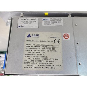 Module de processus Lam Research 785-022332-402, module d'interface RF Match, utilisé tel quel, pièces d'équipement semi-conducteur d'occasion - Product Image 6