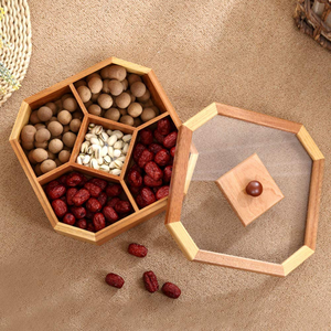 Caja de Madera de Diseño para Frutos Secos, Excelente Calidad, para la Sala de Estar del Hogar, Juego de Mesa, Caja de Almacenamiento de Frutos Secos de Madera - Product Image 5