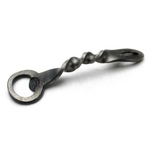 Décapsuleur porte-clés en fonte de qualité supérieure, écologique, à bords lisses, avec logo personnalisé, vente en gros, souvenir métallique personnalisé, 3 lames - Product Image 2