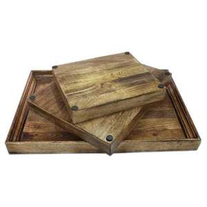 Bandeja de Madera de Alta Calidad, Lujosa, Elegante, Moderna, con Estilo, Apta para Lavavajillas, Ecológica, para Servir Alimentos, para Múltiples Usos - Product Image 2