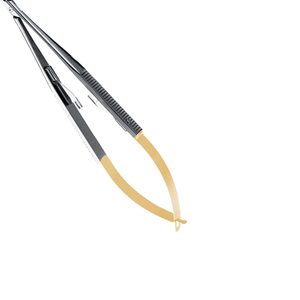 Porte-aiguille droit Castro Perma Sharp 14 cm, instrument chirurgical dentaire en acier inoxydable, kit de microchirurgie de précision pour sutures - Product Image 6