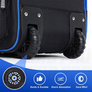 Rolling Baseball Bag Durable Waterproof Baseball Equipment Bag <b>with</b> <b>Wheels</b> Large Capacity Custom Logo Baseball <b>Backpack</b> OEM ODM - Product Image 4