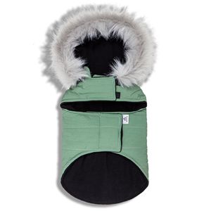Veste parka en duvet de canard Eskimo Swag pour chien, vêtements pour animaux de compagnie de qualité supérieure - Product Image 2