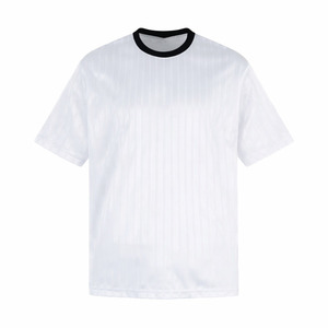 Casual Style Custom Jacquard Texture Performance T Shirt Men Premium Polyester <b>Athletic</b> Training Tee OEM Sportswear Men's Shirts - Product Image 3