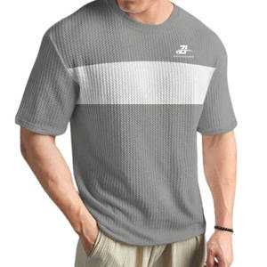 T-shirts amples pour hommes de style classique, modèle 2026, meilleur design, logo personnalisé imprimé, chemise ample pour hommes - Product Image 2