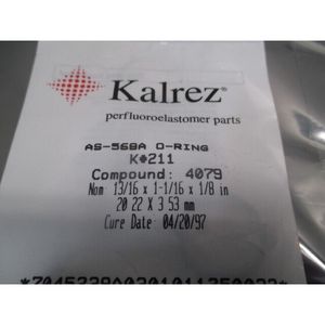 โอริง คาลเรซ AS-568A รุ่น K #   211, COMPOUND 4079, 114023 - อุปกรณ์และชิ้นส่วนเซมิคอนดักเตอร์ระดับโลกที่เชื่อถือได้ - Product Image 1