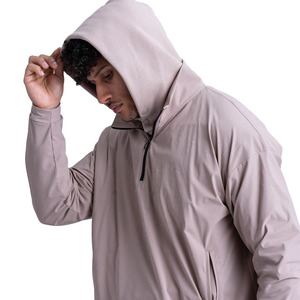 Sudadera con capucha unisex de felpa 100% algodón, personalizada con pedrería, corte holgado, con bolsillos, antiencogimiento, transpirable, con cremallera, 550 gramos - Product Image 6